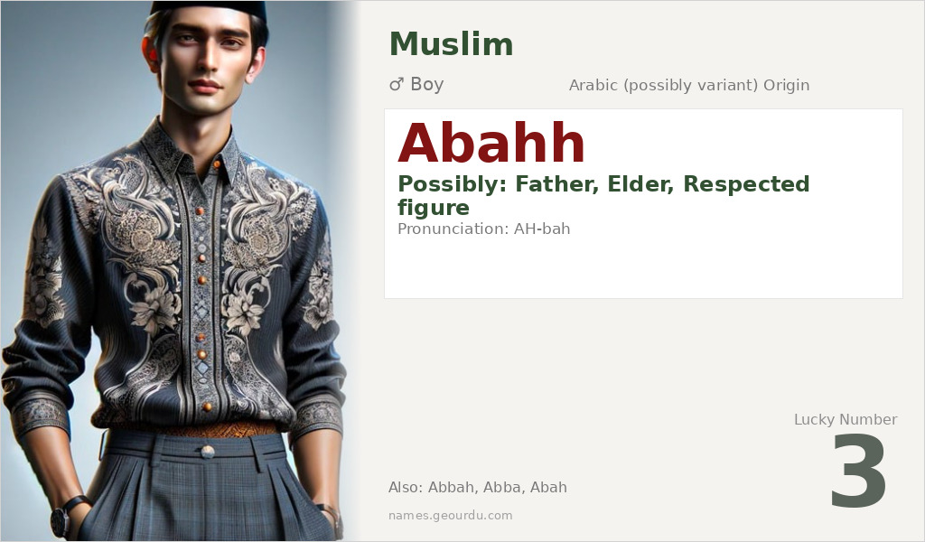Abahh Name Meaning and Details