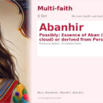 Abanhir Name Meaning and Details