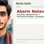 Abarin Notavan Name Meaning and Details