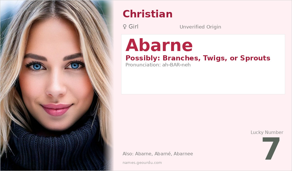 Abarne Name Meaning and Details