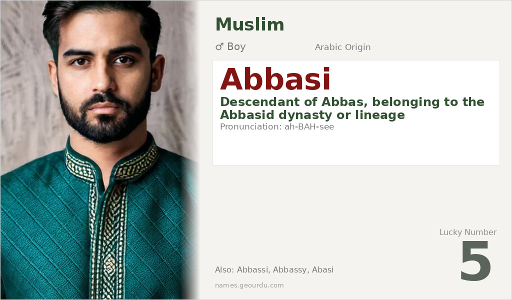 Abbasi Name Meaning and Details