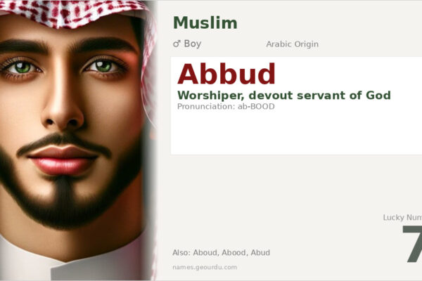 Abbud Name Meaning — Arabic Origin, Boy Name & Details (2025)