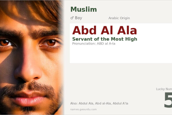 Abd Al Ala Meaning — Arabic Origin, Boy Name & Islamic Significance (2025)