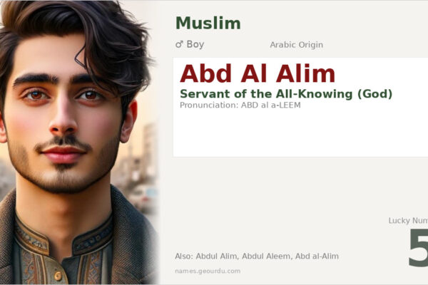 Abd Al Alim Meaning — Arabic Origin, Boy Name & Islamic Significance (2025)