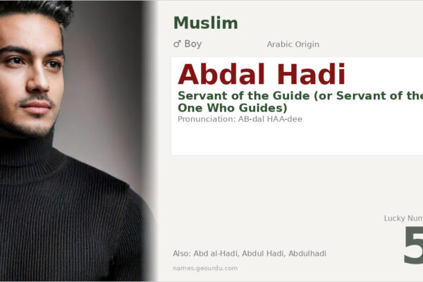 Abdal Hadi Name Meaning — Arabic Origin, Boy Name & Islamic Significance (2025)