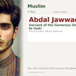 Abdal Jawwad Name Meaning and Details