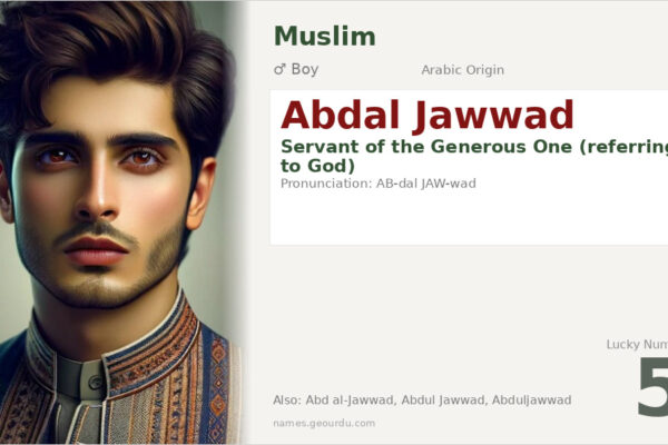 Abdal Jawwad Name Meaning — Arabic Origin & Islamic Significance (2025)