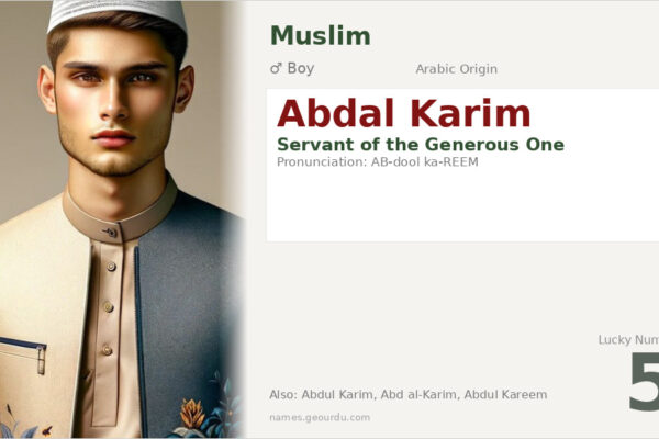 Abdul Karim Name Meaning — Arabic Origin, Boy Name & Islamic Significance (2025)