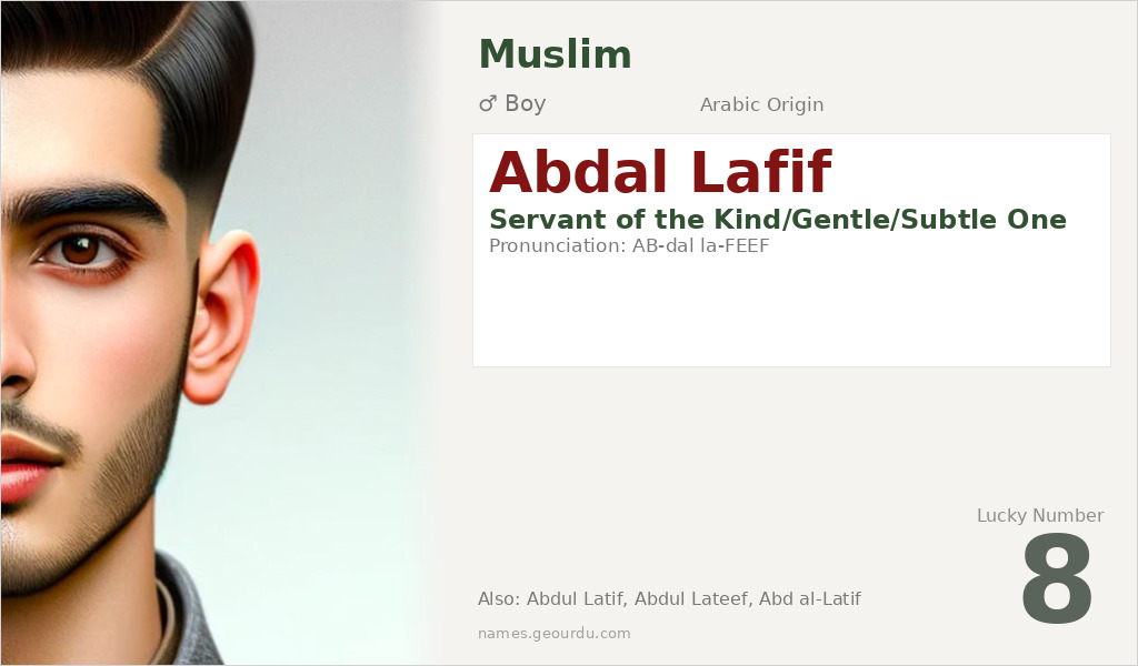 Abdal Lafif Name Meaning and Details