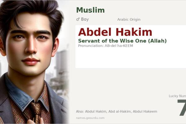 Abdel Hakim Meaning — Arabic Origin, Boy Name & Islamic Significance (2025)