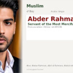 Abder Rahman Name Meaning and Details
