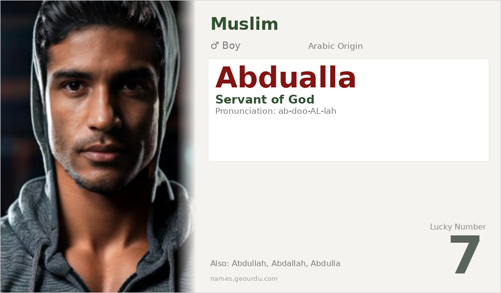 Abdualla Name Meaning and Details