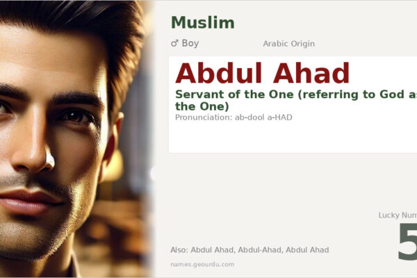 Abdul Ahad Meaning — Arabic Origin, Boy Name & Islamic Significance (2025)