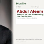 Abdul Aleem Name Meaning and Details