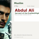 Abdul Ali Name Meaning and Details