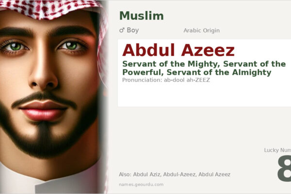 Abdul Azeez Meaning — Arabic Origin, Boy Name & Details (2025)