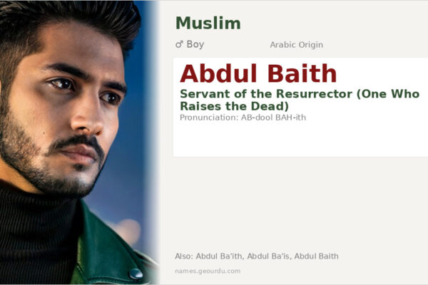 Abdul Baith Meaning — Arabic Origin, Islamic Name & Details (2025)