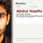 Abdul Haafiz Name Meaning and Details