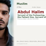 Abdul Halim Name Meaning and Details