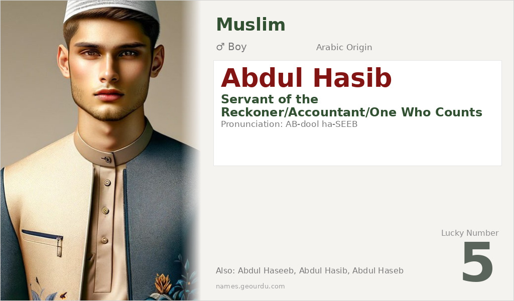 Abdul Hasib Name Meaning and Details