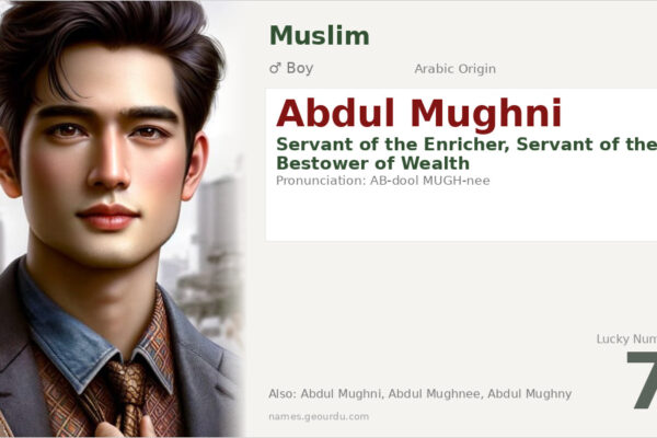 Abdul Mughni Meaning — Arabic Origin, Boy Name & Details (2025)