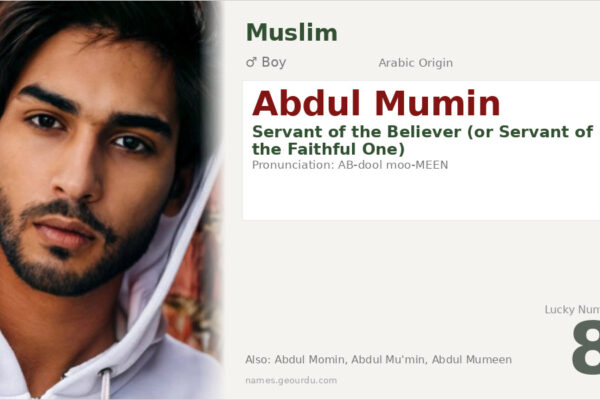 Abdul Mumin Name Meaning — Arabic Origin, Boy Name & Islamic Significance (2025)