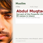 Abdul Muqtadir Name Meaning and Details