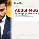Abdul Muti Name Meaning and Details