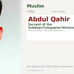 Abdul Qahir Name Meaning and Details