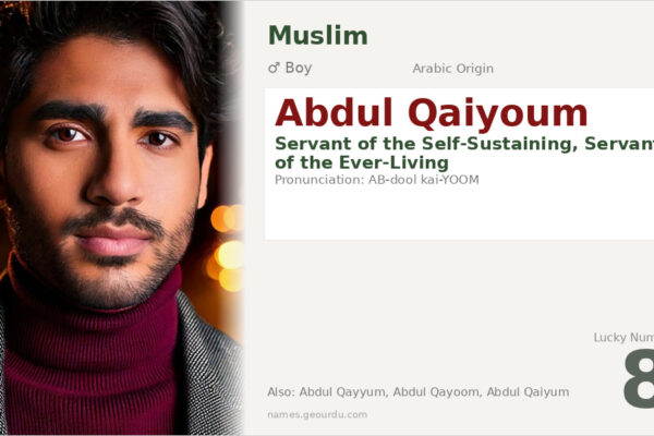 Abdul Qaiyoum Meaning — Arabic Origin, Boy Name & Islamic Significance (2025)