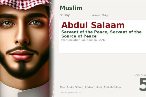 Abdul Salaam Meaning — Arabic Origin, Boy Name & Islamic Significance (2025)