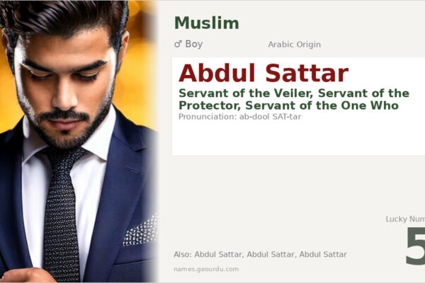 Abdul Sattar Name Meaning — Arabic Origin, Boy Name & Islamic Significance (2025)