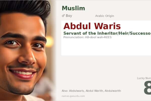 Abdul Waris Meaning — Arabic Origin, Boy Name & Islamic Significance (2025)