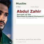 Abdul Zahir Name Meaning and Details