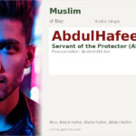 AbdulHafee Name Meaning and Details