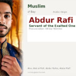Abdur Rafi Name Meaning and Details