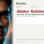 Abdur Rahim Name Meaning and Details