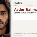 Abdur Rahman Name Meaning and Details