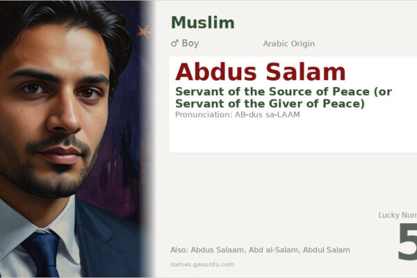 Abdus Salam Meaning — Arabic Origin, Boy Name & Islamic Significance (2025)