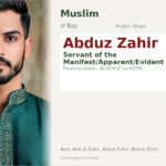 Abduz Zahir Name Meaning and Details