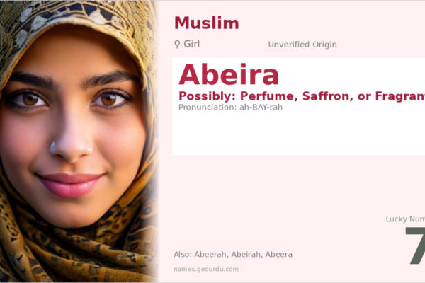 Abeira Name Meaning — Origin, Gender & Details (2025)