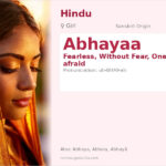 Abhayaa Name Meaning and Details