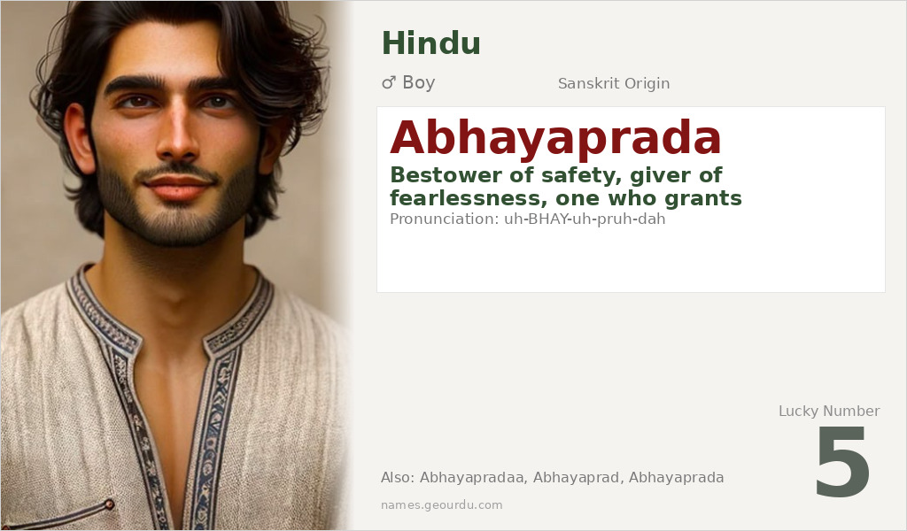 Abhayaprada Name Meaning and Details