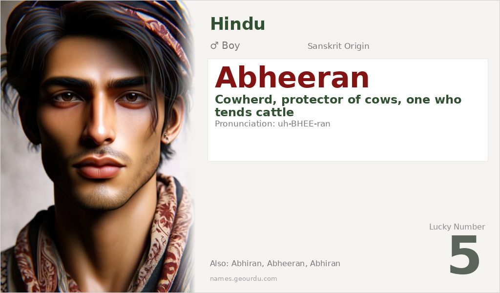 Abheeran Name Meaning and Details