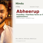 Abheerup Name Meaning and Details