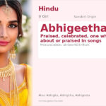 Abhigeetha Name Meaning and Details