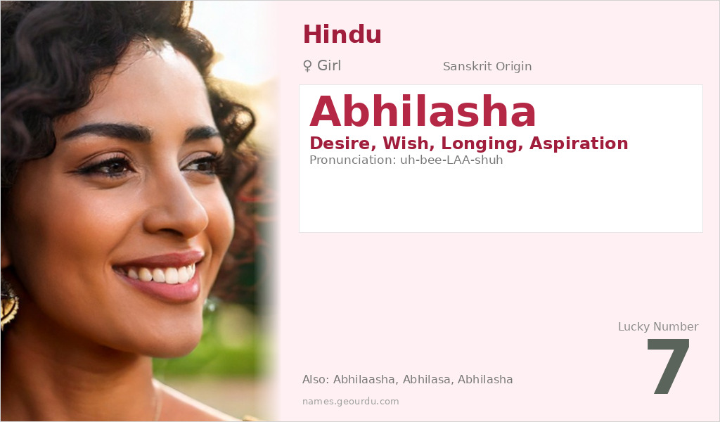 Abhilasha Name Meaning and Details