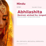Abhilashita Name Meaning and Details