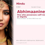 Abhimaaninee Name Meaning and Details
