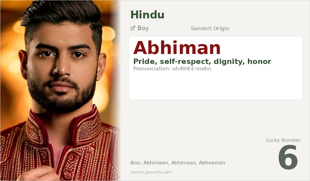 Abhiman Name Meaning and Details
